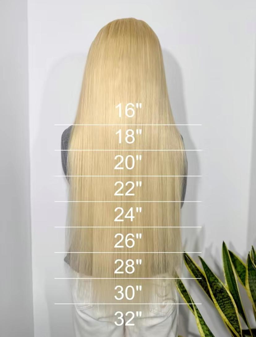 Tuneful 180% Density 613 Blonde HD Transparent 13x6 Lace Frontal Hair Wigs For Women Hot Red Straight 40 Inch Pre Plucked 613 Lace Front Hair Wigs P4/27 Hair Wig Neon Red Color