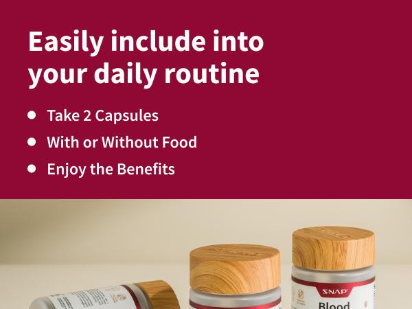 Snap Supplements - Blood Sugar Blend - 30 Servings - Natural Supplement Capsules Fitness Edible