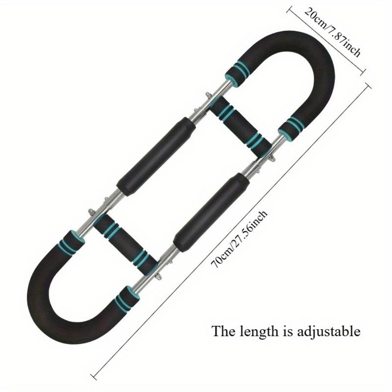 U-shaped Arm Strength Trainer | 40-50KG Adjustable Removable Arm Twister, Suitable for Men and Women, Home, Gym, Office, Stainless Steel Material