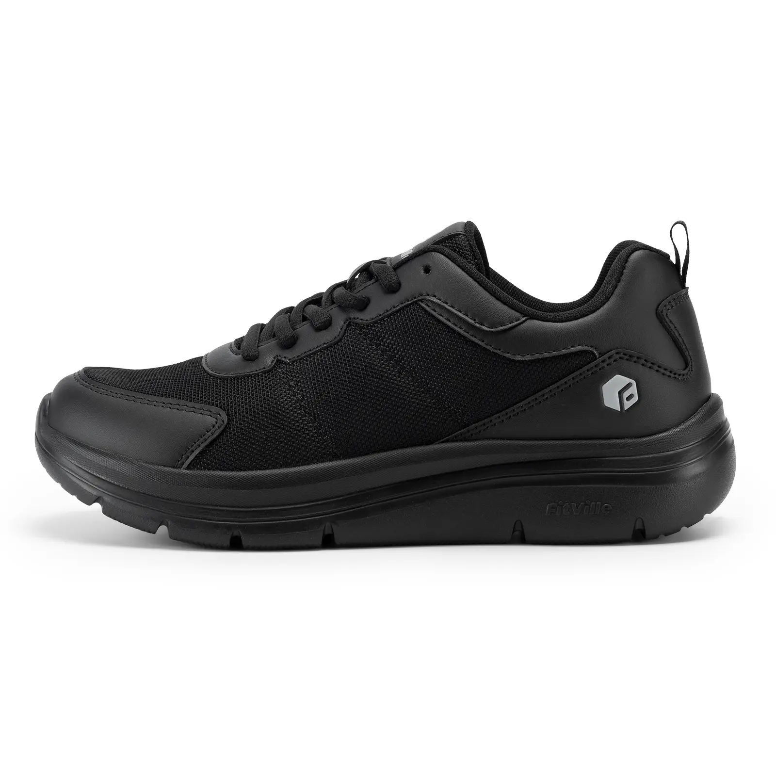 【DealsforYouDays】FitVille Men's Wide Width Walking Shoes Summer Essential Lightweight Comfortable Sneakers with Max Cushioning, Arch Support & Outdoor Daily Wear Comfort for Plantar Fasciitis - Footwear,summerwins,father'sdaygifts, Athletic Walking Shoes,