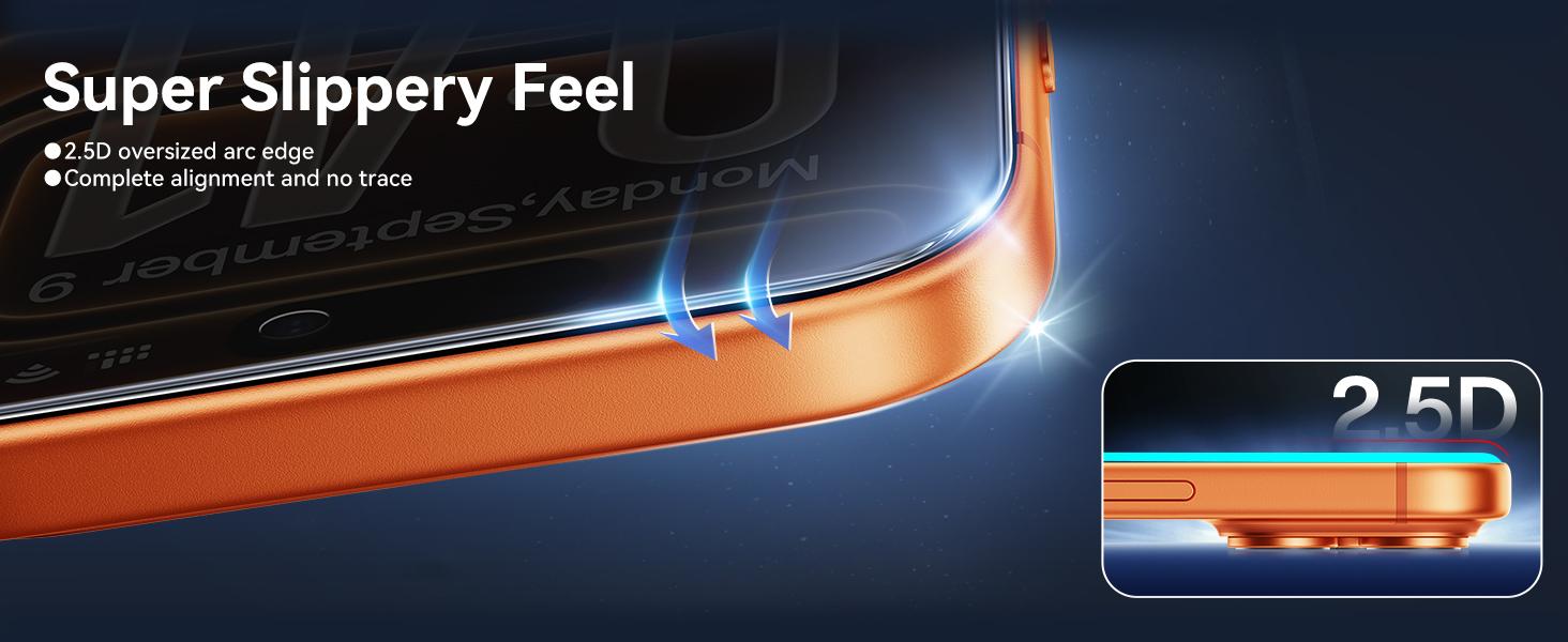 【3s Quick Paste】SmartDevil 2-Pack HD Tempered Glass Screen Protector for iPhone 17promax/17pro/16promax/16pro/15/14/13Series, Military-Grade Shatterproof Protection, Bubble-Free, Privacy Film, Scratch Resistant Fast & Easy Installation, Case Friendly