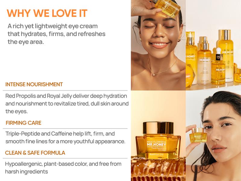 Miss Flower & Mr. Honey Propolis Rejuvenating Eye Cream