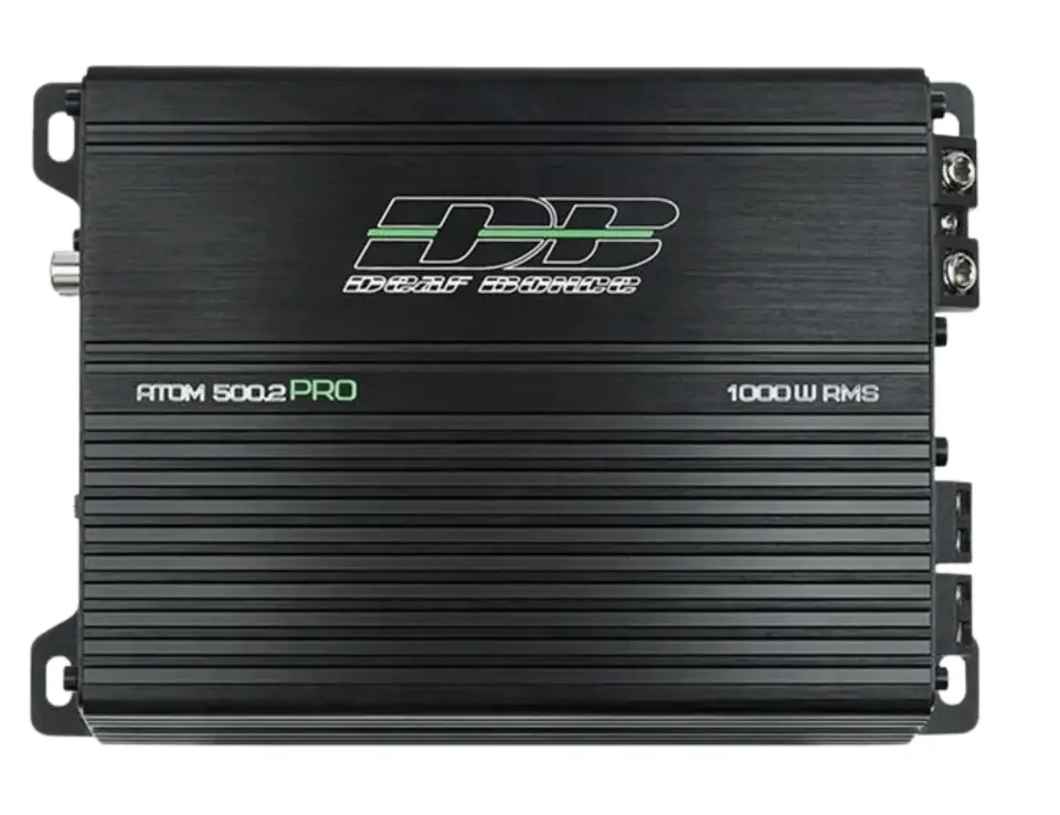 Deaf Bonce Apocalypse ATOM-500.2 PRO 500W 1-Ohm 2-Channel Class D Amplifier