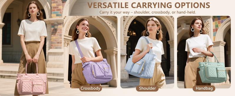 Floe Bible Cover Case Large Tote Bag for Women w/Shoulder Strap, Christmas Christian Gifts for Women