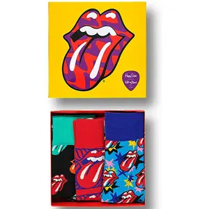 Happy Socks Rolling Stones Socks Box Set 3-Pack