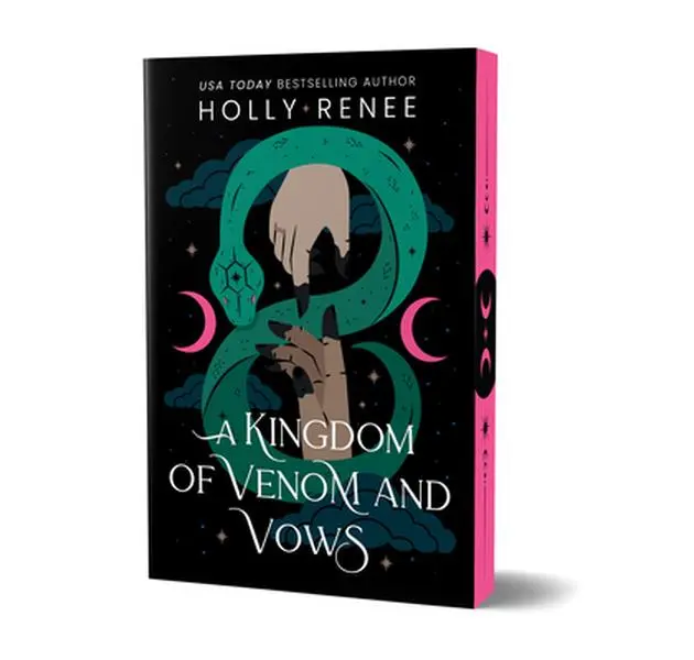 A Kingdom of Venom and Vows (Deluxe Edition) - Holly Renee, English Paperback, 8.3" h x 5.59" l x 0.94" w, Bonus Scenes, Character Illustrations, Map, Designed Edges