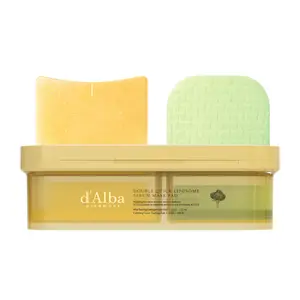 [NEW] [OFFICIAL d'Alba] Double Quick Liposome Serum Mask Pad, Vita Toning Collagen Gel Pads, 70 Count (4.23 fl oz / 125 mL) + Calming Toner Peeling Pads, 30 Count (3.38 fl oz / 100 mL)