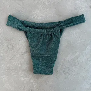 Teal Sparkle Curtain Bottom