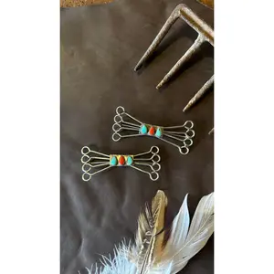 Pin - Multi Stone Inlay Bowtie