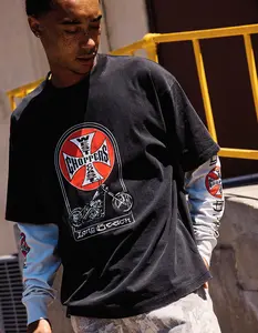 WEST COAST CHOPPERS Chopper Mens Long Sleeve 2fer Tee