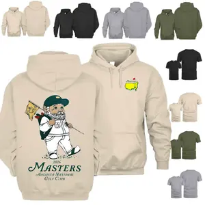 2026 Masters Augusta Golf Hoodie – Vintage Golf Fan Graphic Sweatshirt, Augusta National Inspired Golf Lover Pullover, Classic Golf Tournament Hoodie