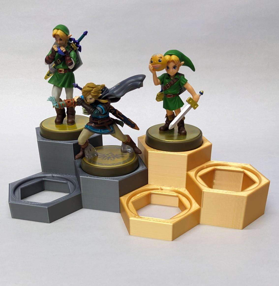 3 tier Amiibo display stand