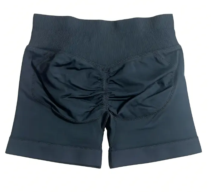 Women's Low-Rise Seamless Impact Shorts - Hip-Lifting Gym Clothes for Yoga, Cycling, Athletic Biker Shorts, Gym Clothes Women