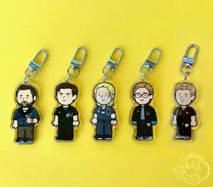 The Pitt acrylic keychain | Robby Langdon Dana Mel