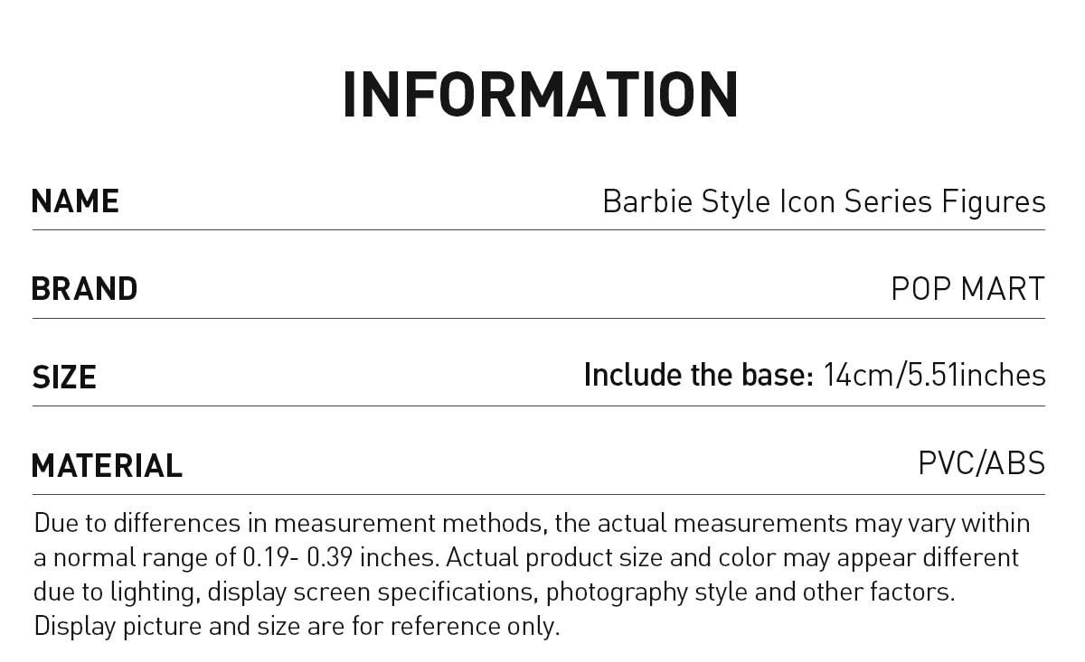 Barbie Style Icon Series Figures