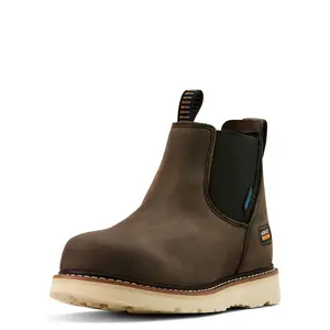 Women's Rebar Wedge Chelsea Waterproof Work Boots