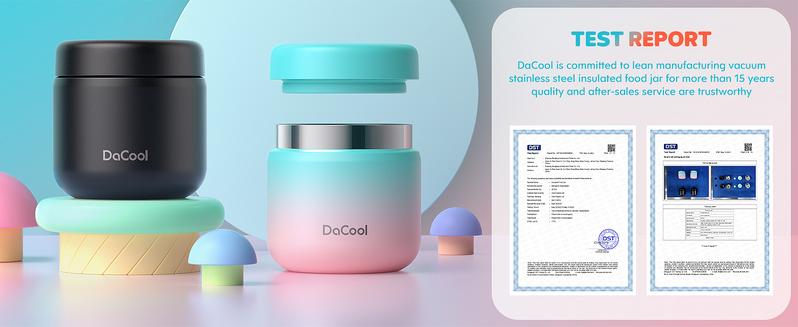 Kids Lunch Thermos,Vacuum Stainless Steel 13.5 oz, Insulated Food Jar for Hot/Cold Foods for Schools, Offices & Households Drinkware Flasks lunchbox