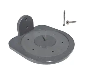 Cauff Heavy-Duty Poly Platform Corn & Squirrel Feeder – Outdoor HDPE Animal Feeder Tray