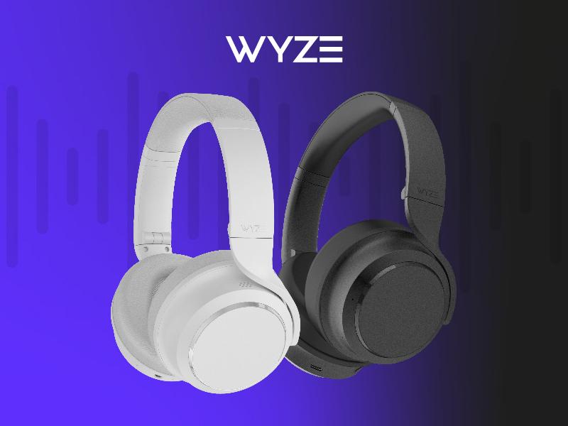 Wyze Headphones — #1 Over-Ear Headphones on TikTok, Active Noise Cancellation Bluetooth Audio Earphones, Lightweight, Aux Cord, Rich Bass, Android iOS Wyze Headphones — #1 Over-Ear Headphones on TikTok, Active Noise Cancellation Bluetooth Audio Earphones, Lightweight, Aux Cord, Rich Bass, Android iOS