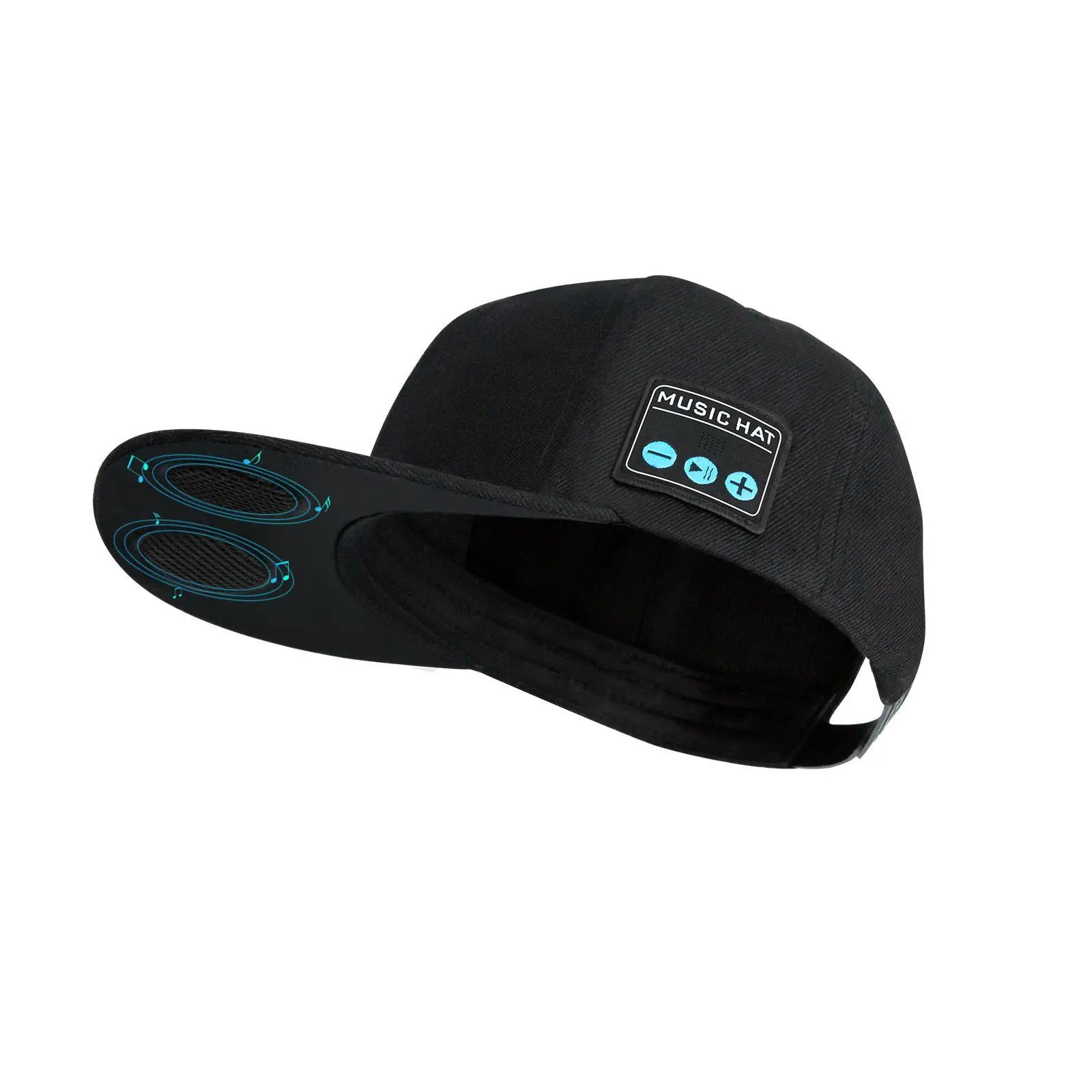 Bluetooth 5.0 Music Hat with Speakers & Mic | Adjustable Sports Cap for Running, Cycling, Commuting | Back to School, Christmas Gift for Men, Women | All Seasons Outdoor Indoor Use