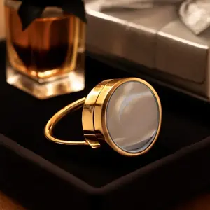 Vintage Hidden Compartment Ring Multifunction Pill Storage Ring Travel EDC Accessory for Lip Balm Essential Oils Lipstick Fun Gift for Women Men