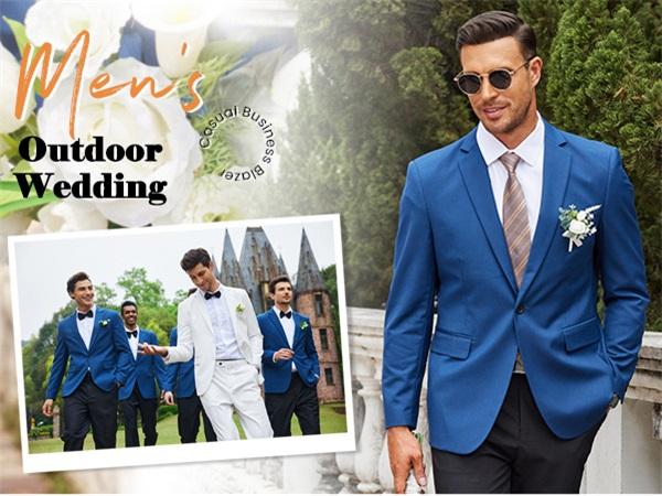COOFANDY Mens Sport Coat Casual Blazer One Button Business Suit Jacket Classic Menswear Fashion Outfit Vneck Long Sleeve COOFANDY Mens Sport Coat Casual Blazer One Button Business Suit Jacket Classic Menswear Fashion Outfit Vneck Long Sleeve