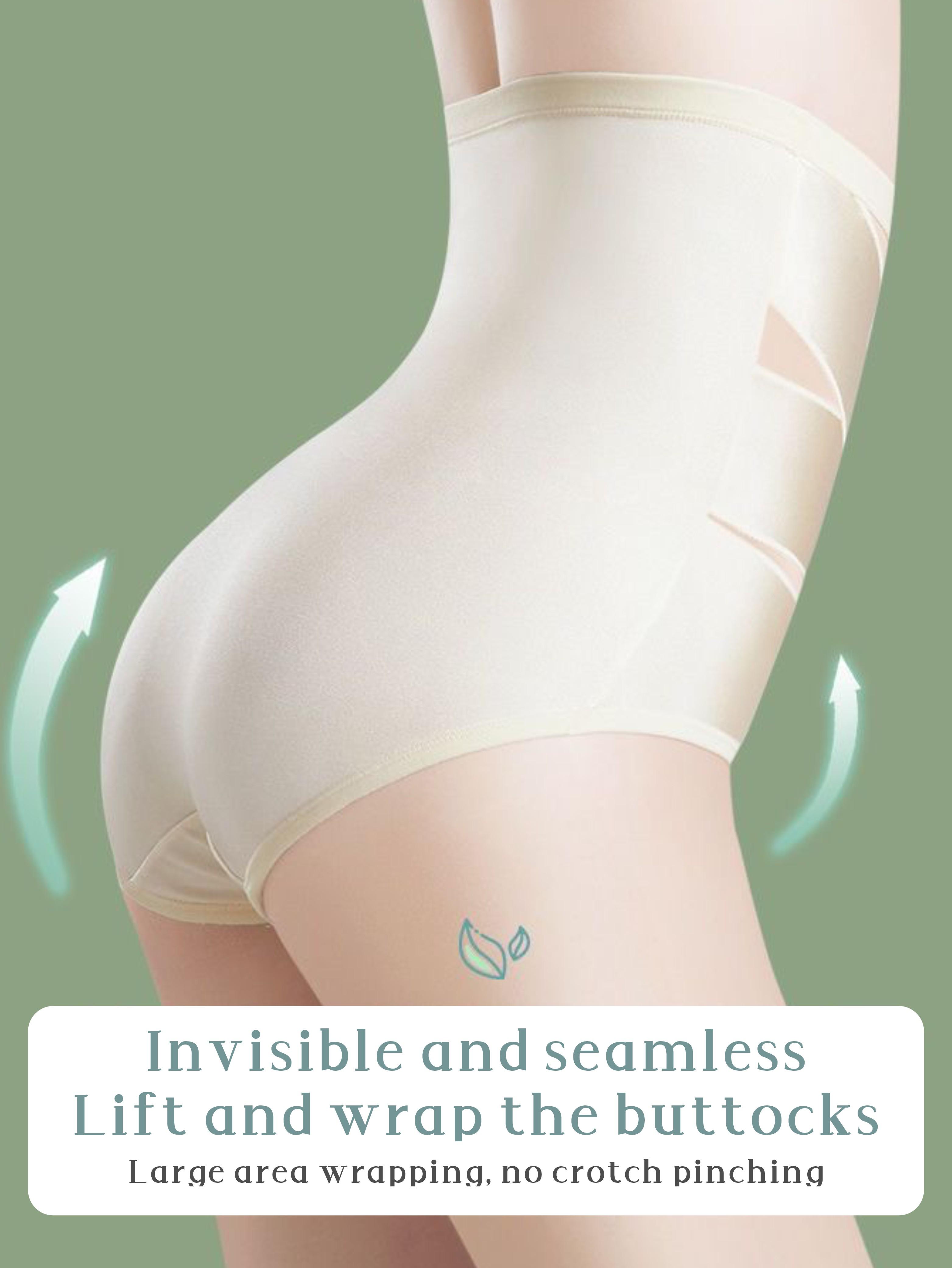 Full coverage high waisted women's shaping underwear
