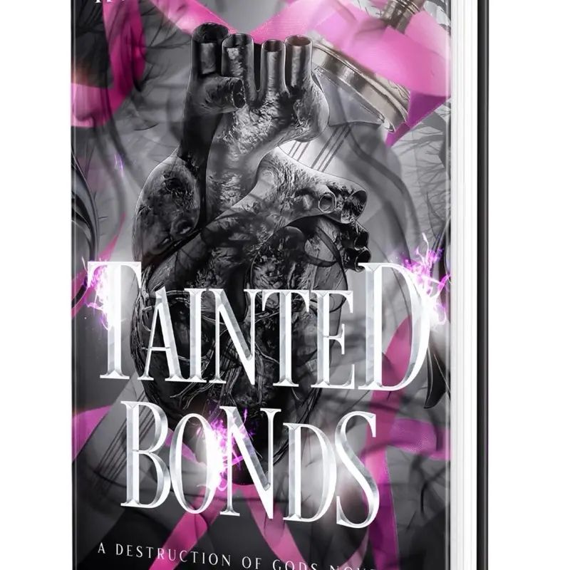Tainted Bonds: Signed Paperback, Dark Fantasy Romance Novella, Enemies-To-Lovers Trope, A Destruction of Gods Series, Adult Readers (18+)