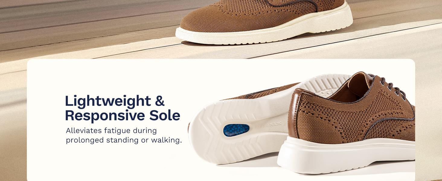 Bruno Marc Lace-Up Comfortable Fashion Shoes