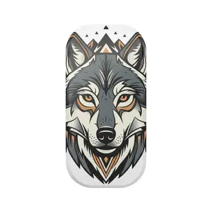 Geometric Wolf Clickit Phone Stand | Phone Grip, Pop Socket Alternative