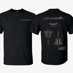 SR-71 Blackbird Blueprint T-Shirt Hoodie, Lockheed Martin Reconnaissance Aircraft Technical Diagram, Gift for Aviation Fans, Military Aircraft Enthusiasts, Pilot Supporters, Jet Lovers