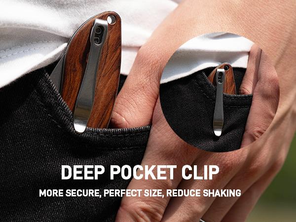 CJRB Sasaya Pocket Tool Knife with 3.5'' AR-RPM9 Steel Blade, EDC Knife with Wood Handle for Men Women Camping Hiking and FathersDayGift