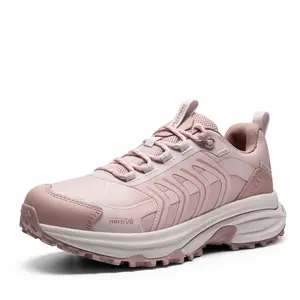 NORTIV 8 Women's Waterproof Hiking Shoes Lightweight for Walking All Day Comfort Non-Slip Outdoor Trekking Camping Climbing Fashion Sneakers Armadillo FieldLite