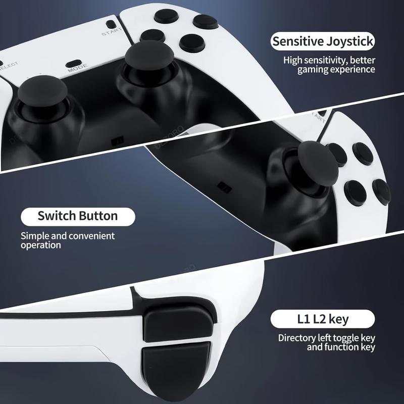 NEW Upgraded Retro M15 Game Stick with 20K Games 23 Emulators 4K HDMI Output Plug and Play Wireless Controller for TV Monitor Video Gamepad Console