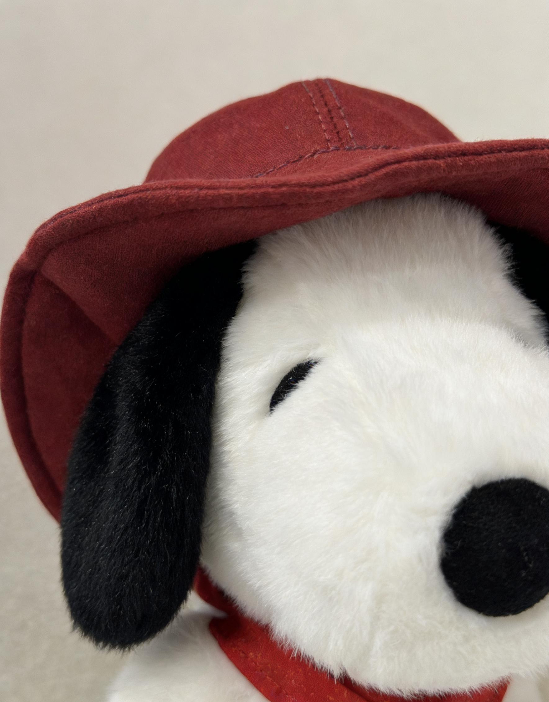 Snoopy Western Cowboy Series Sitting Posture Plush Doll, Cute IP Merch Stuffed Toy Kawaii Desktop Ornament for Home Office Decor,Perfect Gift