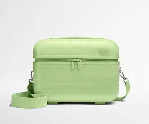 The Train Case in Glazed Matcha Milk Green The Train Case in Glazed Matcha Milk Green
