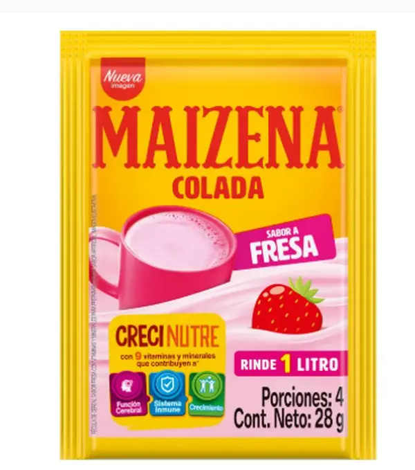 Colada Maizena FRESA 28 G