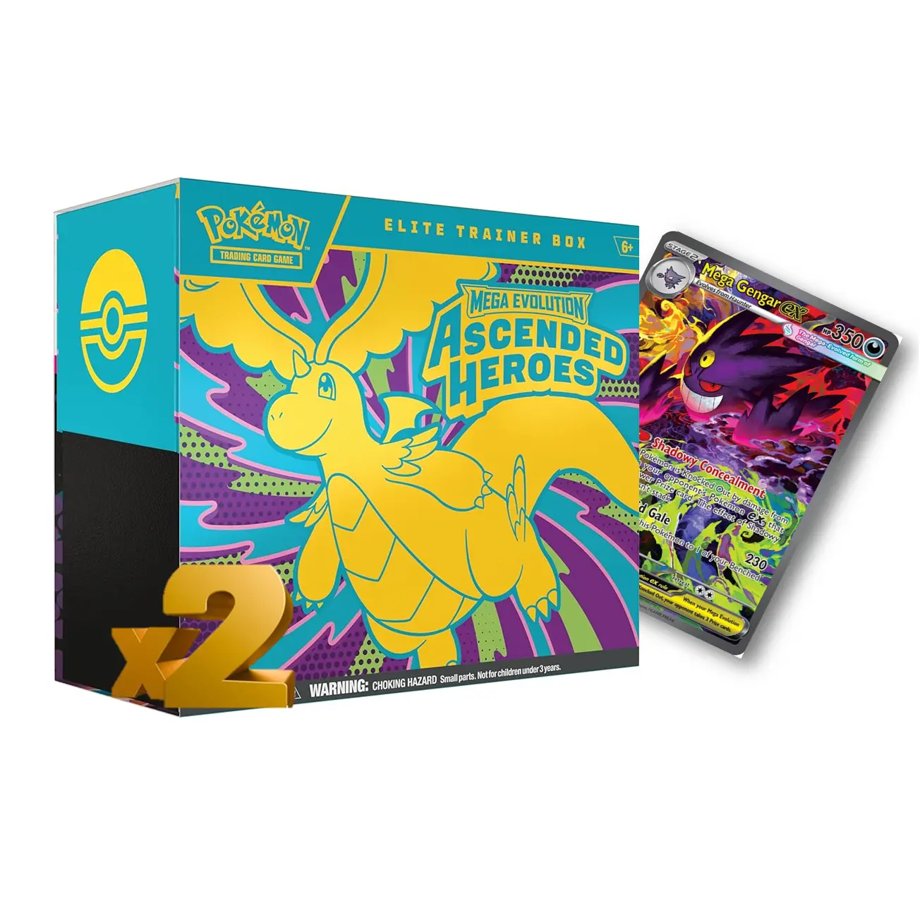 x2 Ascended Heroes ETBs