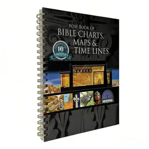 Rose Book of Bible Charts, Maps & Time Lines Vol. 1, 10th Anniversary Edition, Essential Religious Reference Guide Notebook, Bible Study Supplies
