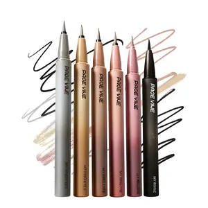 0.1mm ultra-fine liquid eyeliner - dries in 1 second, smudge-proof and waterproof, provides even and smooth ink flow, and creates precise and fluid lines, perfect for everyday makeup.