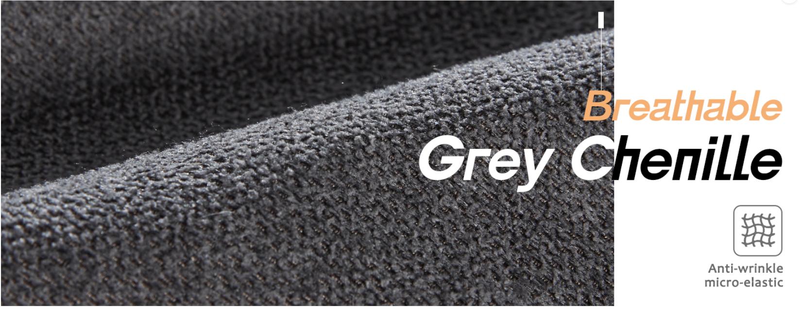 AMERLIFE Sofa, Modern Sofa Couch with USB Charging Ports & Cup Holders, Comfy Sofa- Deep Seat Couch for Living Room