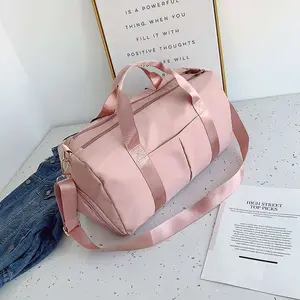 Duffel Bag  Weekender Sports Gym Bag with Shoes Compartment Dry Wet Separation for Training Swim Yoga Large Capacity Multi Compartment Pockets Lightweight Travel Bag