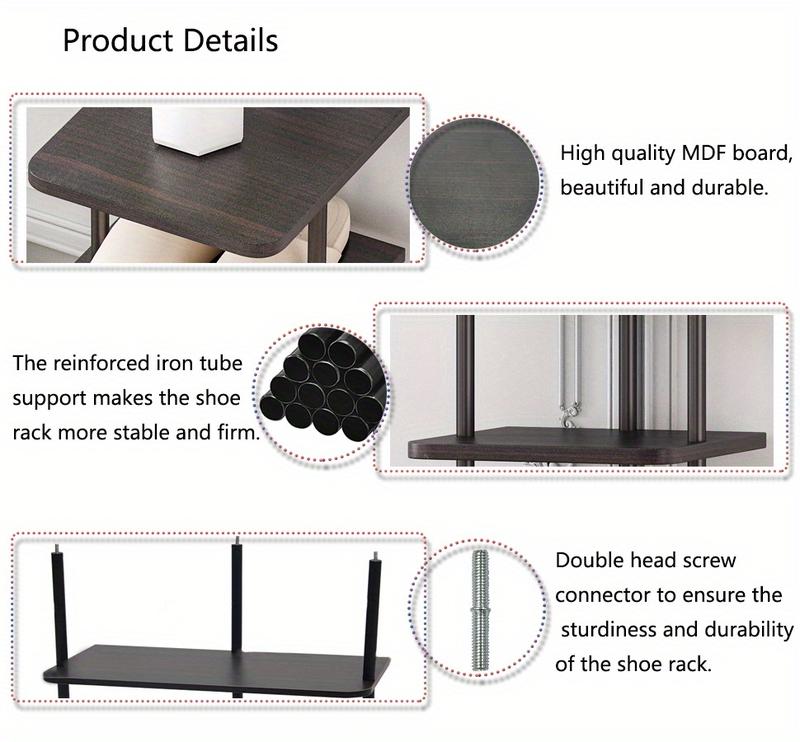 shoe rack vertical narrow shoe shelf storage 7 tier corner shoe organizer for closet entryway garage