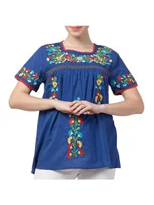 Raj Erina Embroidered Blouse
