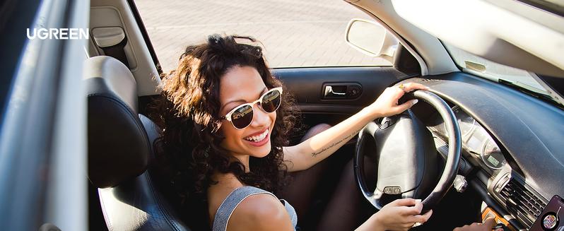 UGREEN 3.5mm Bluetooth Receiver Aux to Bluetooth 6.0 Adapter for Hands-Free Calls Compatible with Car Speaker and Home Audio with Built-in Microphone Aux Input for Car USB 2.0 to 3.5mm Jack Kit,TikTokShopHolidayHaul