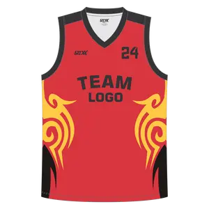 CUSTOM V-NECK BASKETBALL JERSEYS