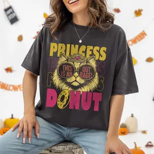 [Sale off up to 50%] Princess Donut Comfort Colors Shirt, This is an OUTRAGE Sweatshirt, Dungeon Crawler Carl Fan Shirt, Goddammit Donut, New Achievement Tee