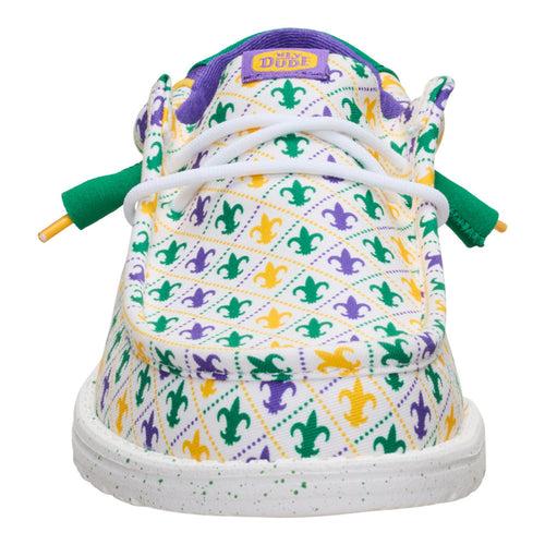 HEYDUDE Wally Mardi Gras - Comfortable Slip on Shoes for Men