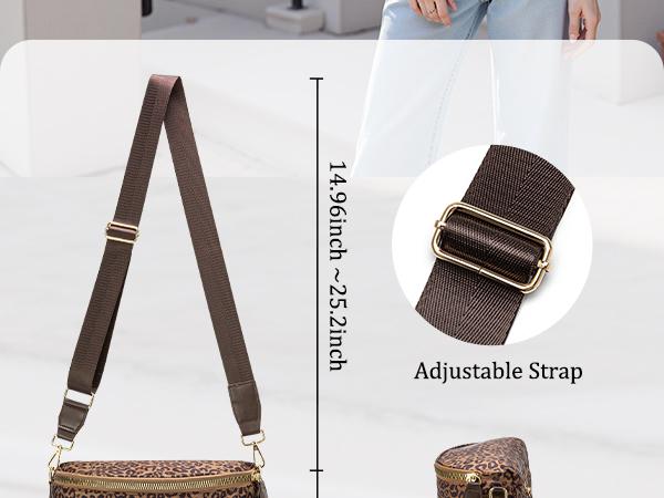 MEXS Bum Bag for Women 11L Crossbody Bags Fanny Packs Sling Belt Purse Waist Chest Shoulder Bag MEXS Bum Bag for Women 11L Crossbody Bags Fanny Packs Sling Belt Purse Waist Chest Shoulder Bag