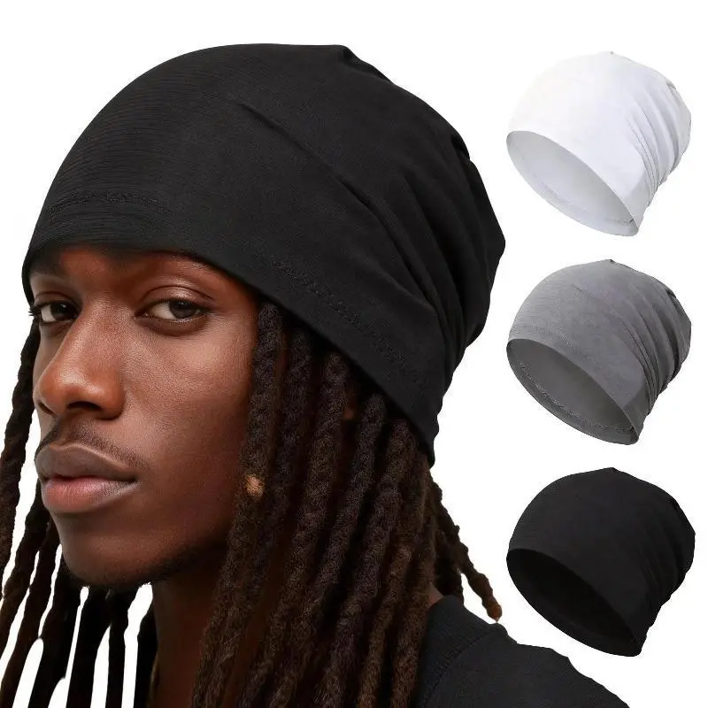 Unisex Polyester Classic Stretchy Skull Cap Beanie - 1 Size Fits All, Ideal for Daily Wear & Sports, Versatile for Hats, Clothes & Outfits